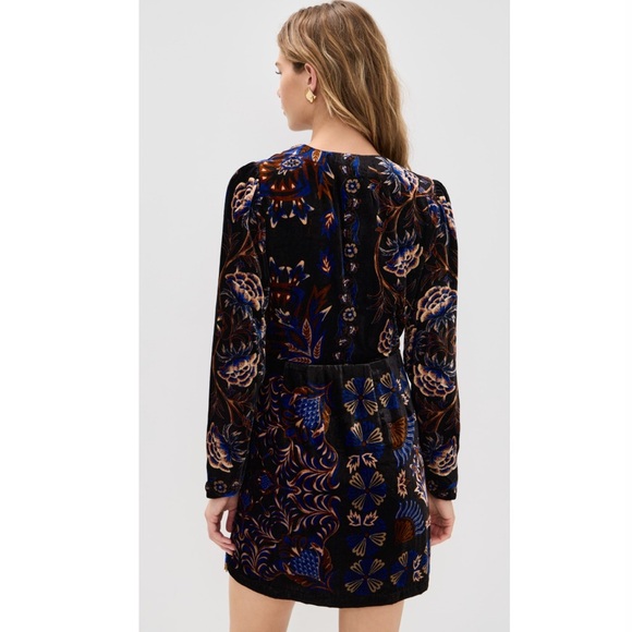 Farm Rio Arabesque Wrap Mini Dress - Picture 4 of 10